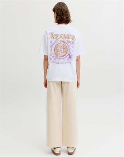 JJXX - JXLatte Loose T-shirt  - Bright White